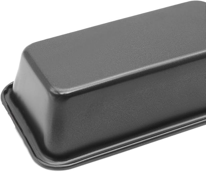5 Inch Carbon STEELs Loaf Pan, Rectangle Non- Baking for Bread Toast, High Carbon STEELs Cake, Oven Safe Baking Tray, Heavy Duty Non Bread Loaf Pan