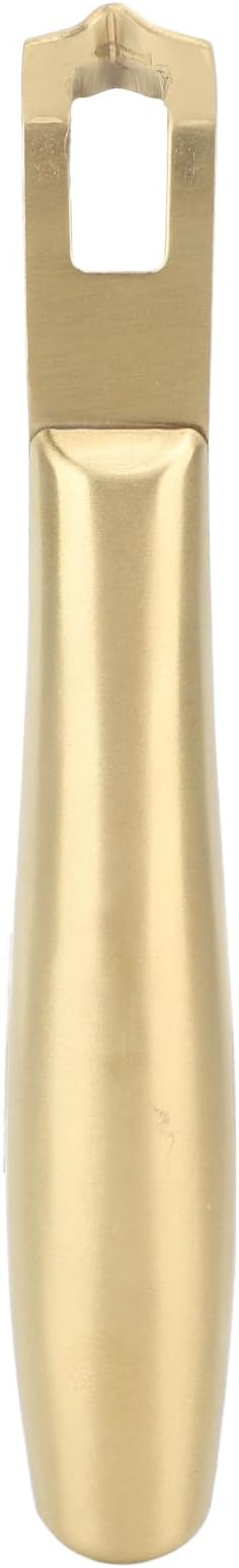 Stainless Steel Lemon Zest Peeler Tool Efficient Fruit Grater with Non Slip Handle for for Peeling Lemons and Other Fruits (Gold)