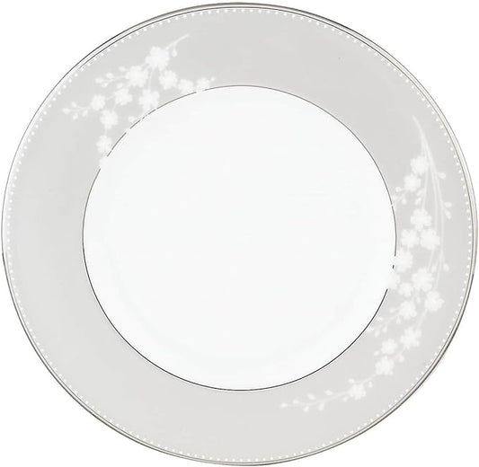 Lenox Bellina Bone China Platinum Banded 9" Accent Plate
