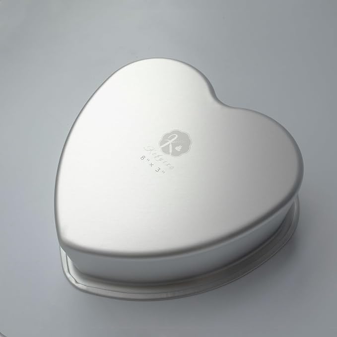 kefyixc Heart Shaped Cake Pans 6&8 Inch 3 Inch Deep Other Occasion Cakes