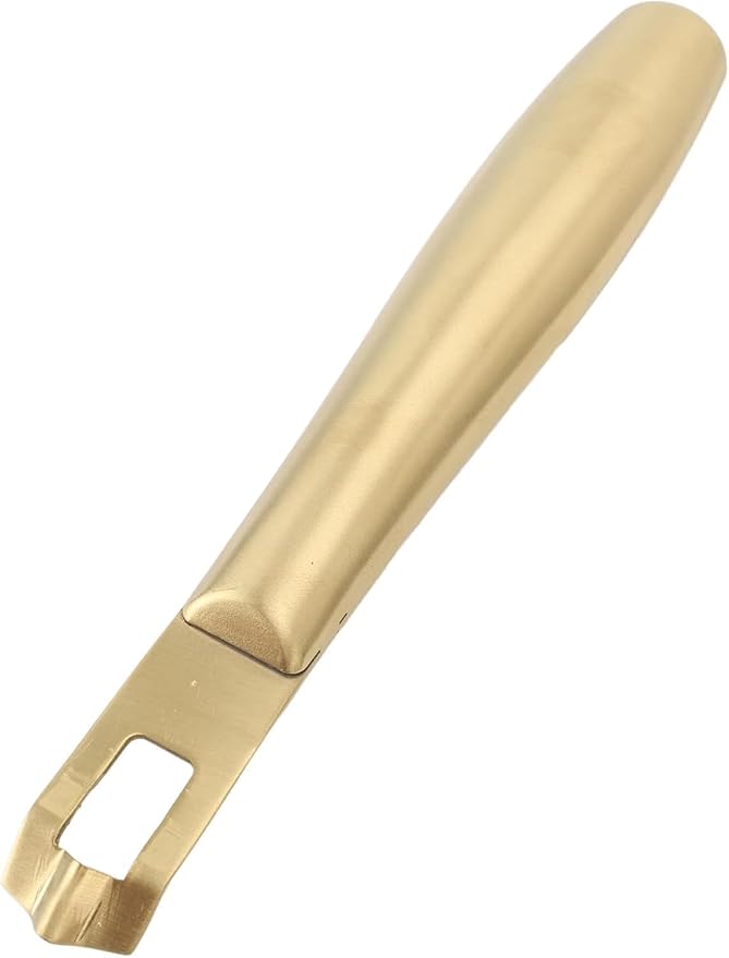 Lemon Peeler,Stainless Steel Fruit Peeling Gadget Lemon Zest Peeler for Cocktails Lemon Zest Scraper Orange Citrus Peeler Fruit Potato Carrot Peeler (Gold)