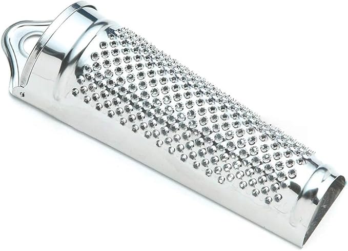 Silver Multifunctional Kitchen Stainless Steel Ginger Garlic Nutmeg Grater Nut Walnut Lemon Hand Planer Tool Lemon ZesterDurable and Professional Kitchen Tool Garlic Presses