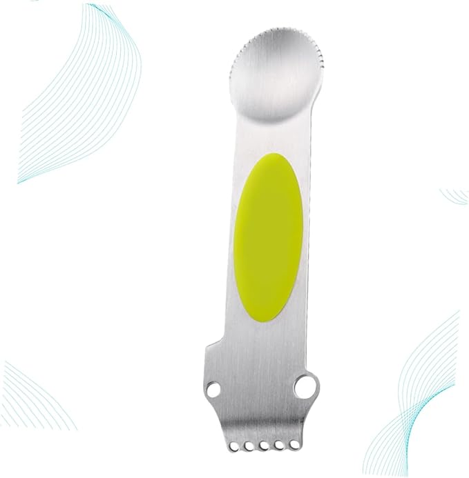 Stainless Steel Lemon Peel Grater Knives Multi-functional Wire Cutter for Easy Citrus Peeling for Kitchen Cocktail Garnishing Premium Kitchen Gadget Yellow