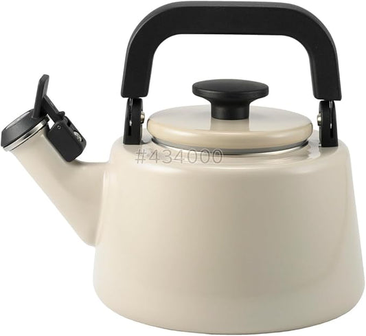 Fuji Hollow Cotton Plus Whistling Kettle, 0.7 gal (2.1 L) Gurege CTP-2.1WK.GG