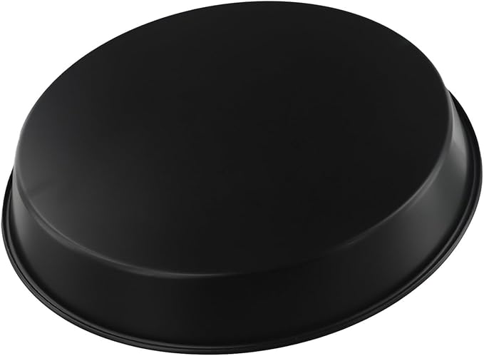 12 Inch Carbon Steel Pizza Pan Round Microwave Oven Baking Tray Non-Stick Cooking Dish For Home Kitchen
