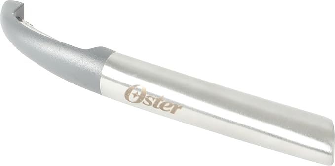 Oster Chadswyck 7.9” Straight Peeler, Stainless Steel Vegetable & Fruit Peeler, Sharp Blade for Potatoes, Carrots & Apples, Dishwasher Safe
