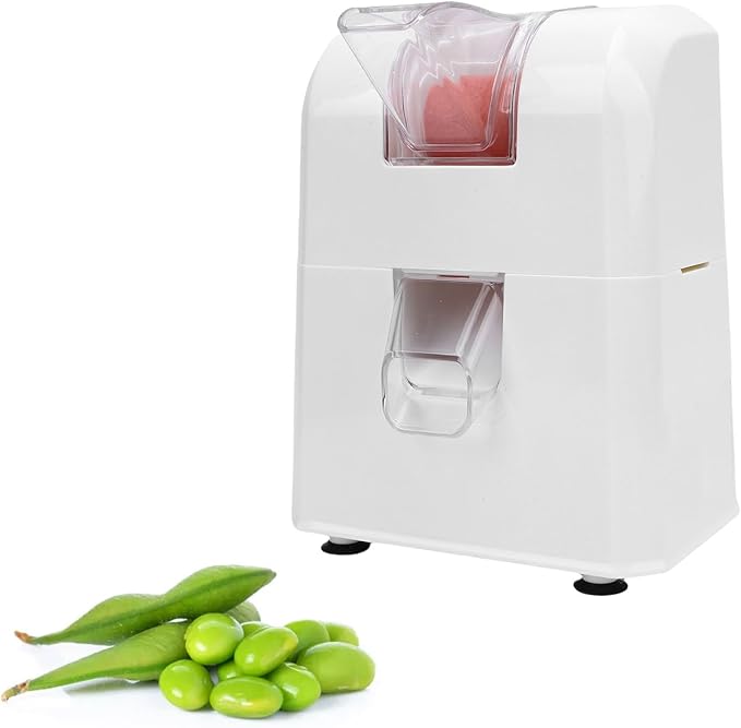 Electric Pea Sheller Machine, Compact Rechargeable Bean Pea Peeler with 1800mAh Battery, Automatic and Portable - Fast Bean Peeling for Restaurants, Kitchens, and Home Use