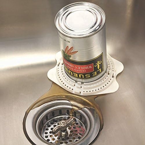 Can Colander Strainer (4 Pack), Best for Canned Tuna, Vegetables & Fruit, Easy Fit Food Strainers for Clean Food Preparation, Kitchen Gadget that is Fun & Practical For No Messes