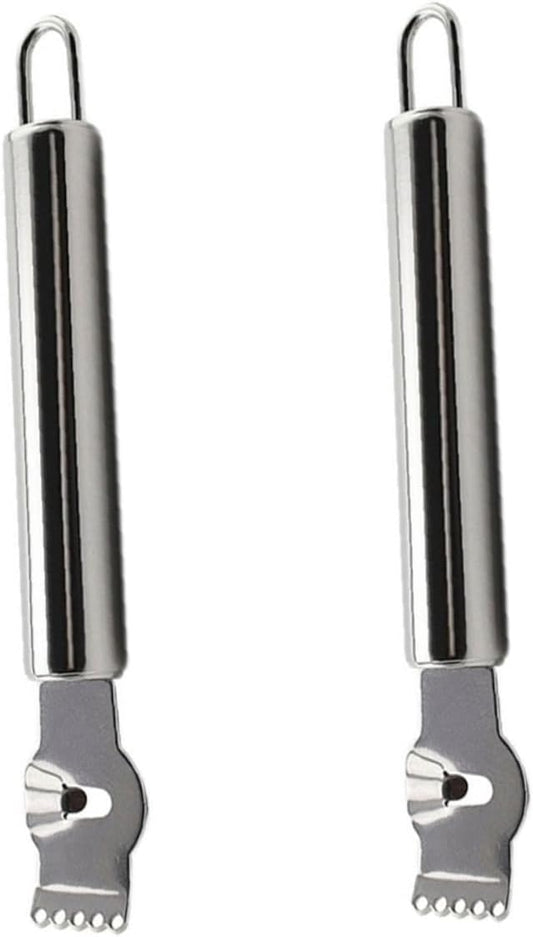 2pcs Multi-functional Lemon Grater Squeezer Potato Zester Fruit Grater for Kitchen Use