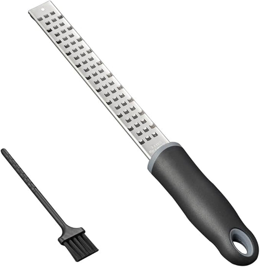 Lemon Zester Cheese Grater 304 Grade Zester for Citrus Chocolate Parmesan Vegetables (Square-shaped)