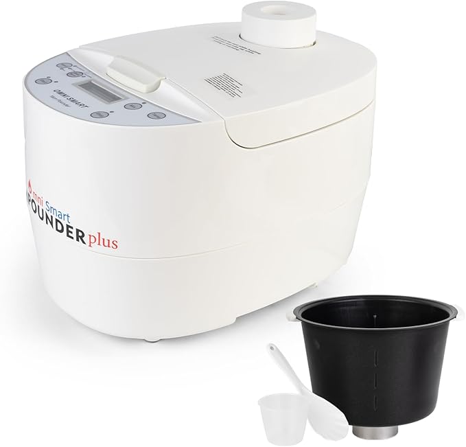 Pliyhong Yam Pounding Machine 3L 700W Electric African Food Cooker to Make Pounded Yam, Plantains, Cocoyams,Cassava FuFu COOK AND POUND