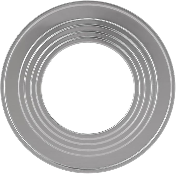 Prime Home Direct Stainless Steel Steamer Ring | Fits 7 to 12-Inch Bamboo Steamer Basket | Steaming Ring for Asian Chinese Wok, Food, Dumpling, Dim Sum, Steam Pot Accessories Metal Cooking Rim Adapter