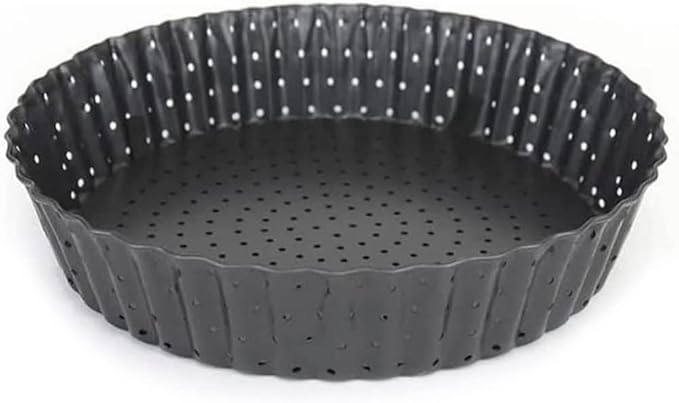 Space Home - Deep Dish Pie Pan - Quiche Lorraine Pie Pan - 11 inch Tart Pans with Removable Bottoms - 11 inch Tarte Tatin, Apple Pan - Dish Pie Crust - Quiche Baking Dish
