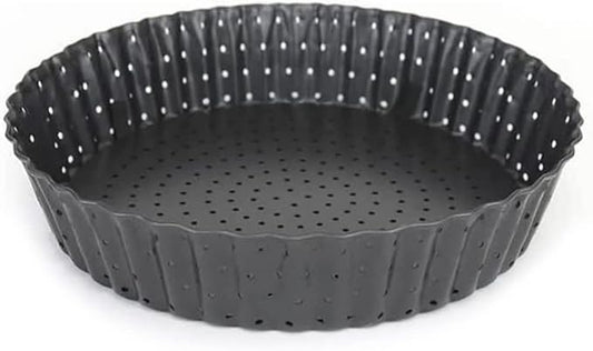 Space Home - Deep Dish Pie Pan - Quiche Lorraine Pie Pan - 11 inch Tart Pans with Removable Bottoms - 11 inch Tarte Tatin, Apple Pan - Dish Pie Crust - Quiche Baking Dish