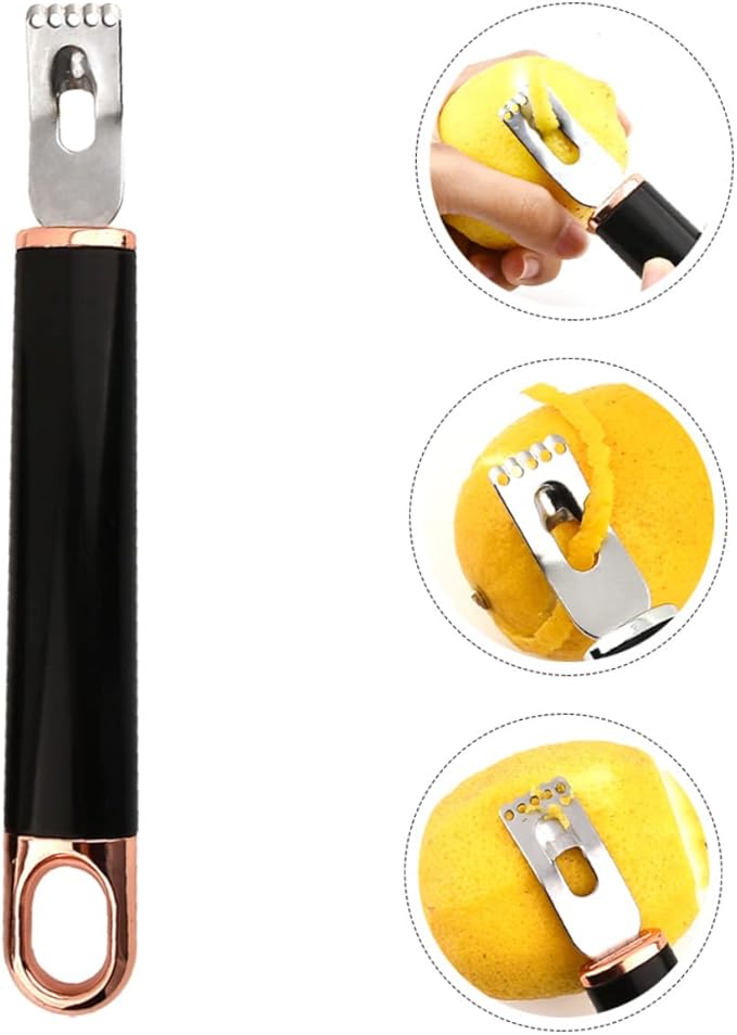 Luxshiny Lemon Grater Practical Zesting Tool for Fruits Easy Grating for Gadget for Baking Enthusiasts Selection