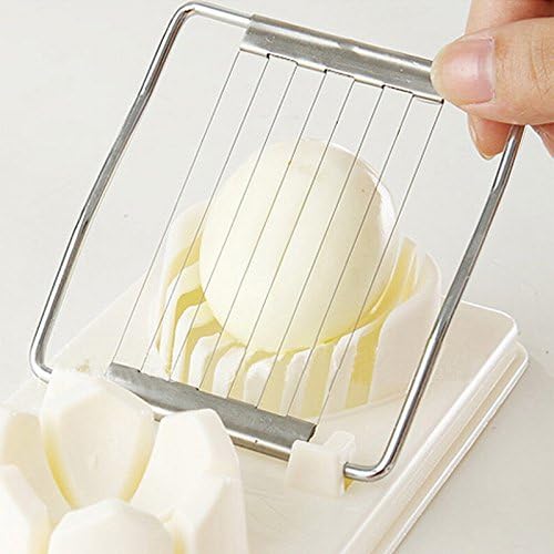 Mayata 2PCS Egg Slicer 2 Slice Modes Kitchen Dicer for Strawberry Mushroom Grape Boiled Egg Cutter Creative Kitchen Accessories Tools