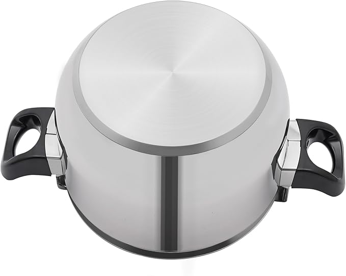 23.25 Quart Stainless Steel Pressure Cooker, 60Kpa Pressure Stewing Pot w/Alarm Device, Pressure Cooker Pot for Cooking, 3 Heavy Security Systems, Works on All Stovetops (Induction Compatible)