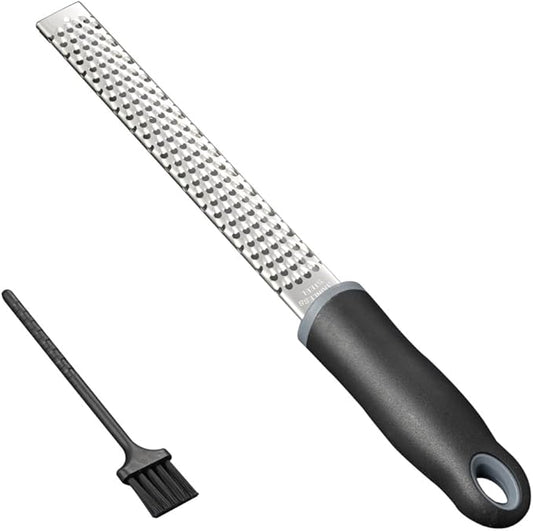 Lemon Zester Cheese Grater 304 Grade Zester for Citrus Chocolate Parmesan Vegetables (Heart-shaped)