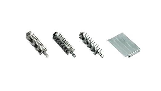 Louis Tellier 11660 Mandoline Blades Set, 60 Blades, 18/10 Stainless Steel, for Model 3839