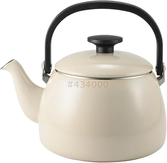 Fuji Hollow Cotton Plus Kettle, 0.8 gal (2.5 L), Greige CTP-2.5K.GG