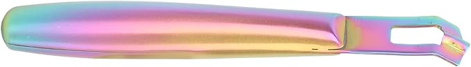Stainless Steel Lemon Citrus Peeler Zester Tool for Cocktails Garnishes or Baking Prep in Kitchen Bar Restaurant (Colored)