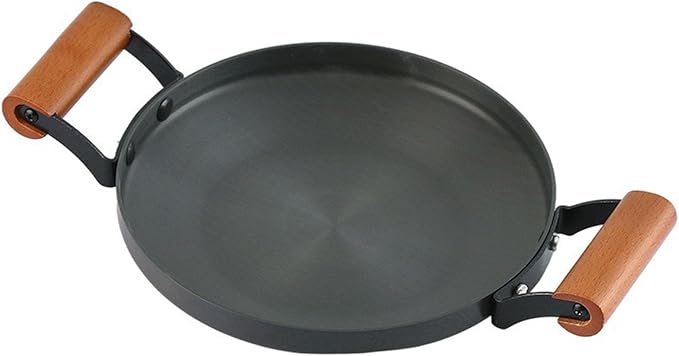 Shallow Casserole, Aluminum Alloy Braiser Multifunction Induction Cooking Fry Pan with Dual Handles Cookwares for Commercial Home Kitchen (26cm)