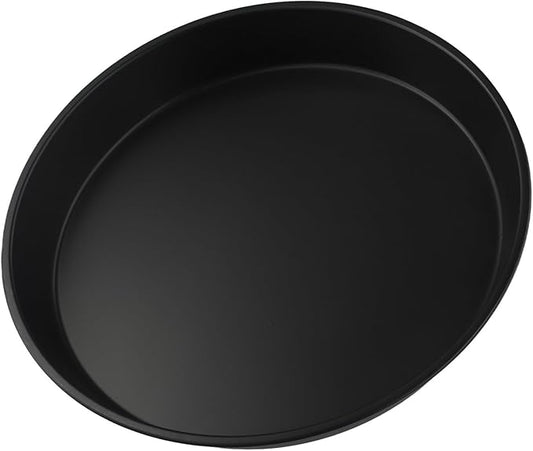 12 Inch Carbon Steel Pizza Pan Round Microwave Oven Baking Tray Non-Stick Cooking Dish For Home Kitchen