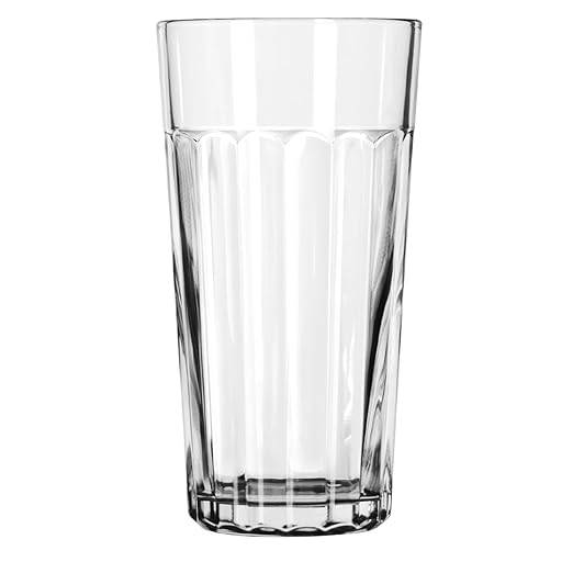 Libbey 15643 Paneled Tumblers 20 Ounce Iced Tea Glass - 24 / CS