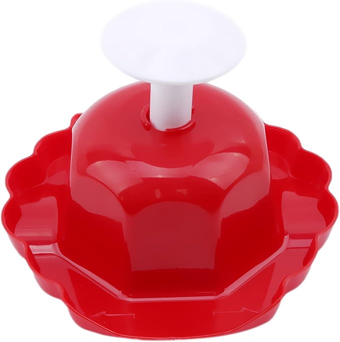 Finger Guard for Cutting Vegetables Food Safety Holder Mandoline Slicing Tool Veggie Shredder Finger Hand Guard for Mandoline Slicer Grater Cutting,Red