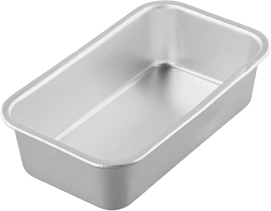 Seamless Loaf Pan Non- Rectangle Baking Tray, Aluminum Alloy Bread Pan with High Strength, Oven Safe Cake For Tin for Home Kitchen Use, 13.8 x 8 cm