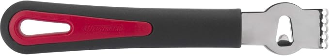 Westmark Gallant Zester, 6.5 x 0.8 x 1.1, Red/Black