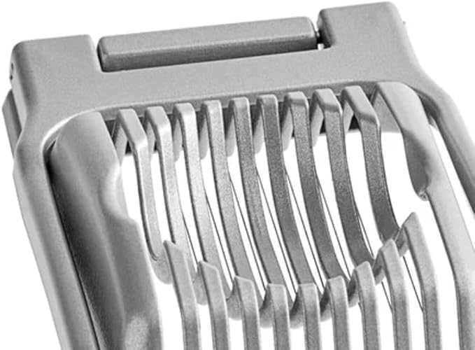 Soro Essentials- 1/4” Aluminum Mushroom Slicer with Stainless Steel Blades- Multipurpose Egg Slicer Dicer Cutter Hard Boiled Eggs Strawberry Slicer for Soft Fruit Mushroom Home Use