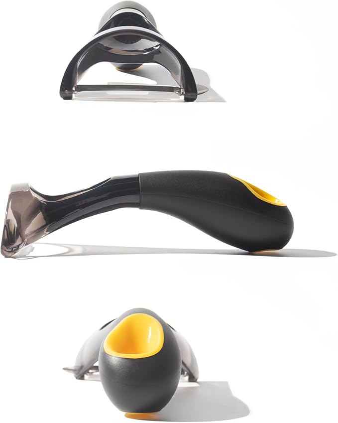 Ultra Comfortable Grip Vegetable Peeler, Potato Peelers for Kitchen, Y Peeler with Sharp Stainless Steel Blade for Veggie, Fruit, Potato, Carrot, Apple, Cucumber - Good Sturdy