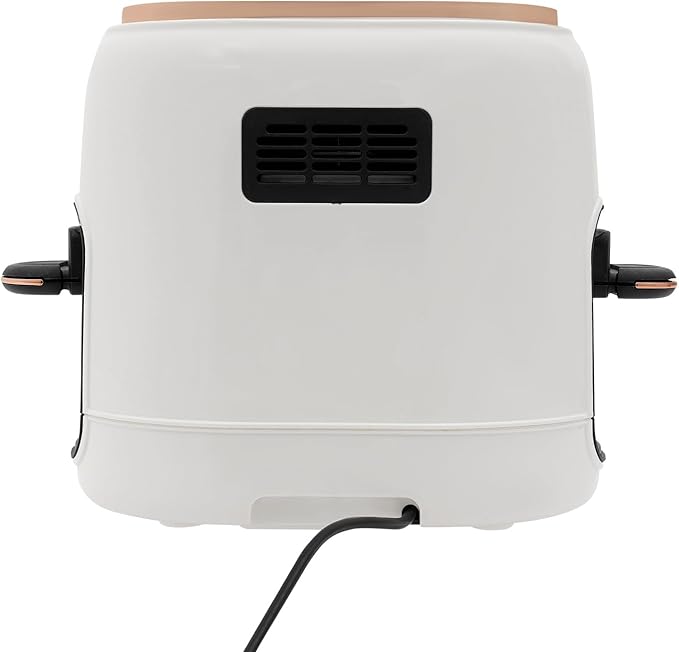 banborba Air Fryer, 900W 4.23QT Glass Air Fryer, Smart Compact Airfryer with Digital Display, 140℉-374℉ Adjustable Temperature, 120 Min Timer, for Cakes, Chicken Wings, Fish, Meat, Shrimp, Vegetables