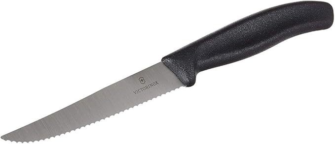 Victorinox Swiss Classic Steak Knife, 4.3 inches, Black