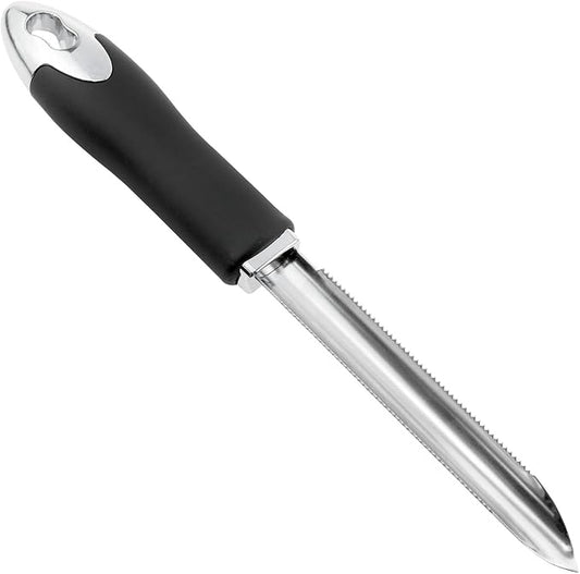 Yocimango-Rugged stainless steel melon core Extractor Pepper corer with tooth Suitable for removing fruit melon vegetable core extractor, easy to use, good kitchen helper -1pcs