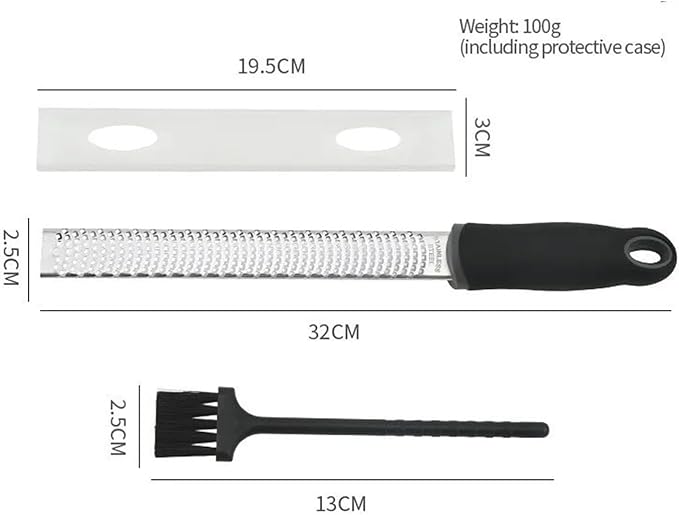 Narrow Design Multi-Purpose Zester Grater Stainless Steel Micro Plane