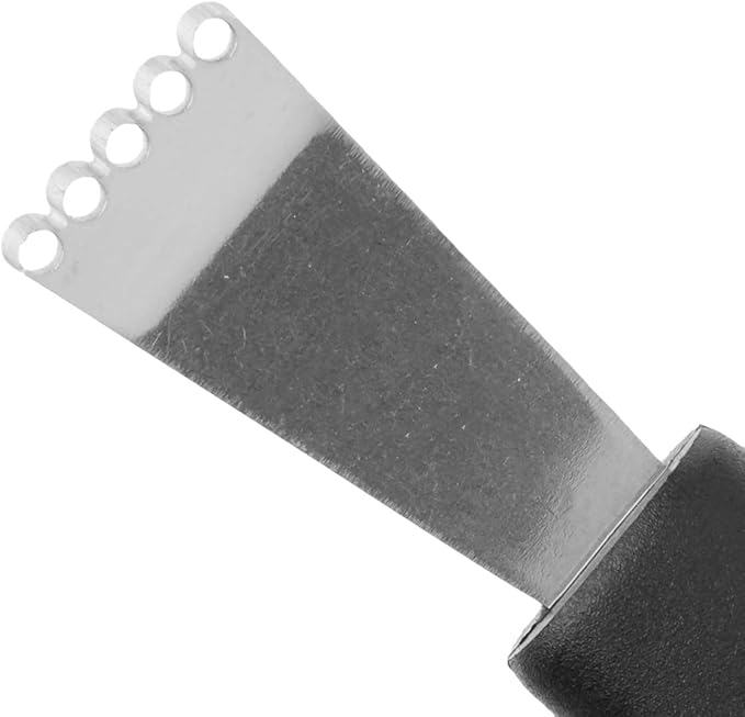 Mercer Culinary Citrus Zester - retail packaging,Black