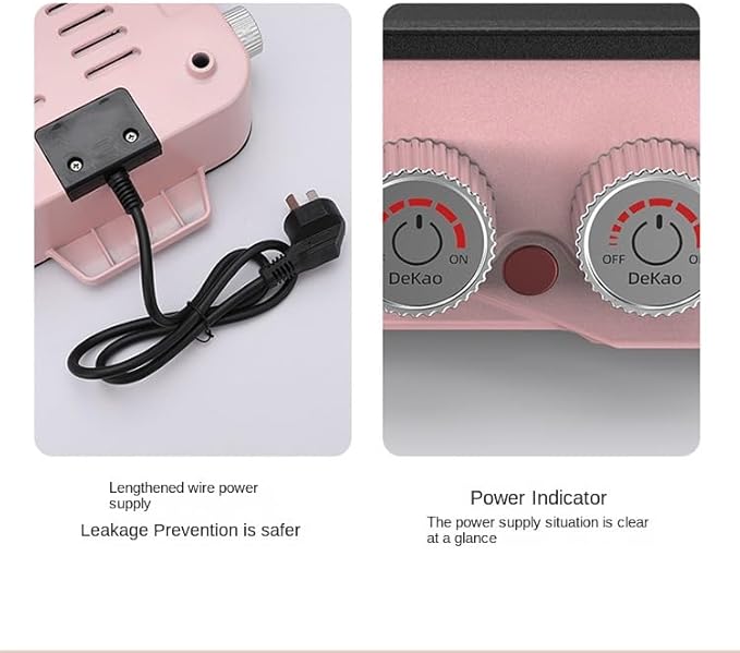 Hot Pot with Grill, 1500W Adjustable 2-in-1 Multifunctional Electric Oven, Suitable for 2-3 People, smokeless Barbecue hotpot, can be Fried or Fried (Pink)