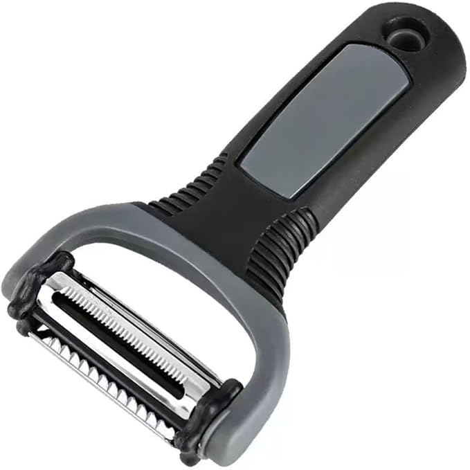 3 in 1 Vegetable Peelers for Kitchen, Adjustable Blade Switching Function, Carrots, Apples, Cucumbers, Julienne, Slicer, Sharp Stainless Steel, Non-Slip Handle