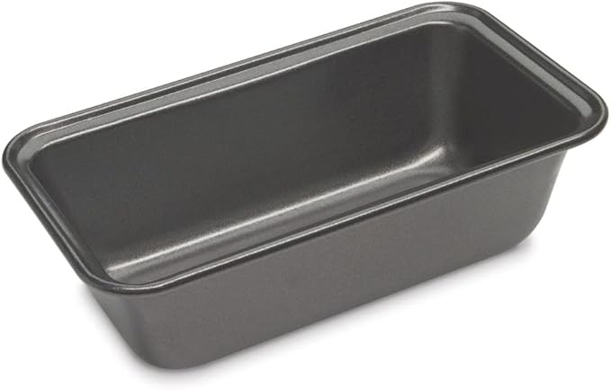 Cuisinart Bread Maker Machine, Compact and Automatic, Customizable Settings, Up to 2lb Loaves, CBK-110P1, Silver,Black & CMBM-4LP Mini Loaf Pan (Set of 4)