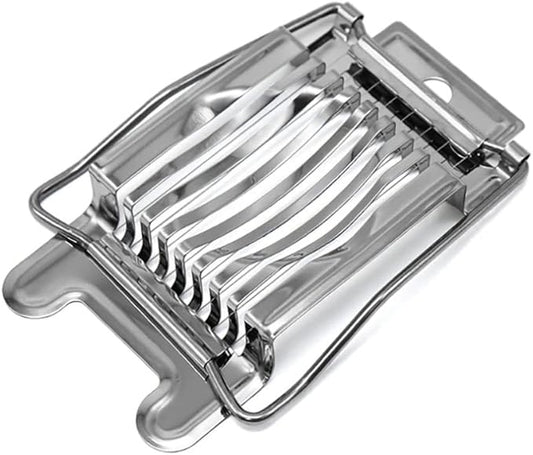 Egg Slicer for Hard Boiled Eggs, Stainless Steel Wire Multi-Purpose Egg Slicer, Kitchen Utilities, Can Cut Eggs Bread Mushroom Soft Fruit
