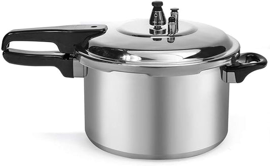 Barton 8 Quart Pressure Canner Release Valve Aluminum Canning Pot Cooker Pot Stove Top Instant Fast Cooking Pot (8QT)