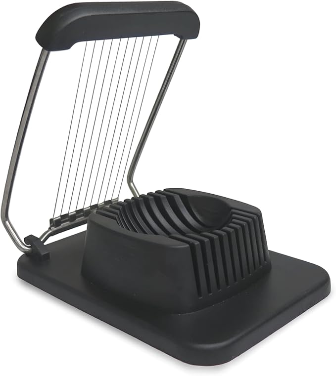 Tredoni Thin Slices Stainless Steel Egg Slicer Cutter - 11 Slices 0.15-Inch