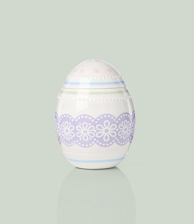 Oneida 898193 Bunny Hop Easter Egg Candy Jar
