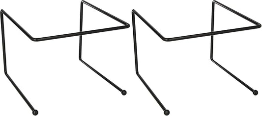 American Metalcraft Universal Pizza Stand, 9" L x 8" W x 7" H, Black (Pack of 2)