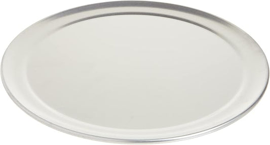 Winco 11" Aluminum Wide-Rim Pizza Pan