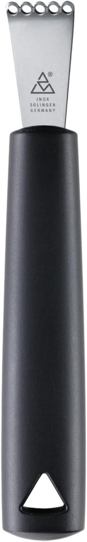 triangle Zester - Stainless Steel - Creates Fine Zests & Garnishings for Food & Drink - Dishwasher Safe - Made in Germany