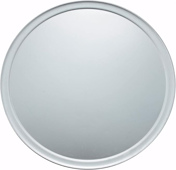 Winco 20" Aluminum Wide-Rim Pizza Pan