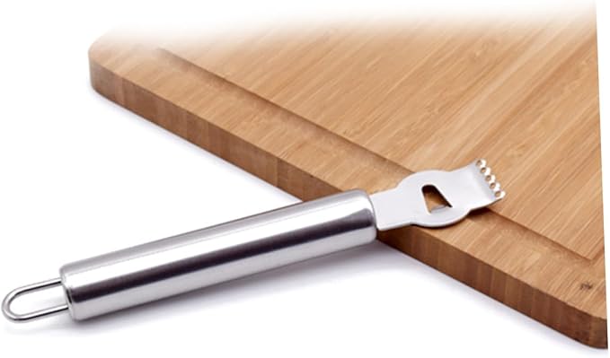 Stainless Steel Paring Knife Lemon Peeler Citrus Scraper Orange Peeler Stick Zester for Home Bar